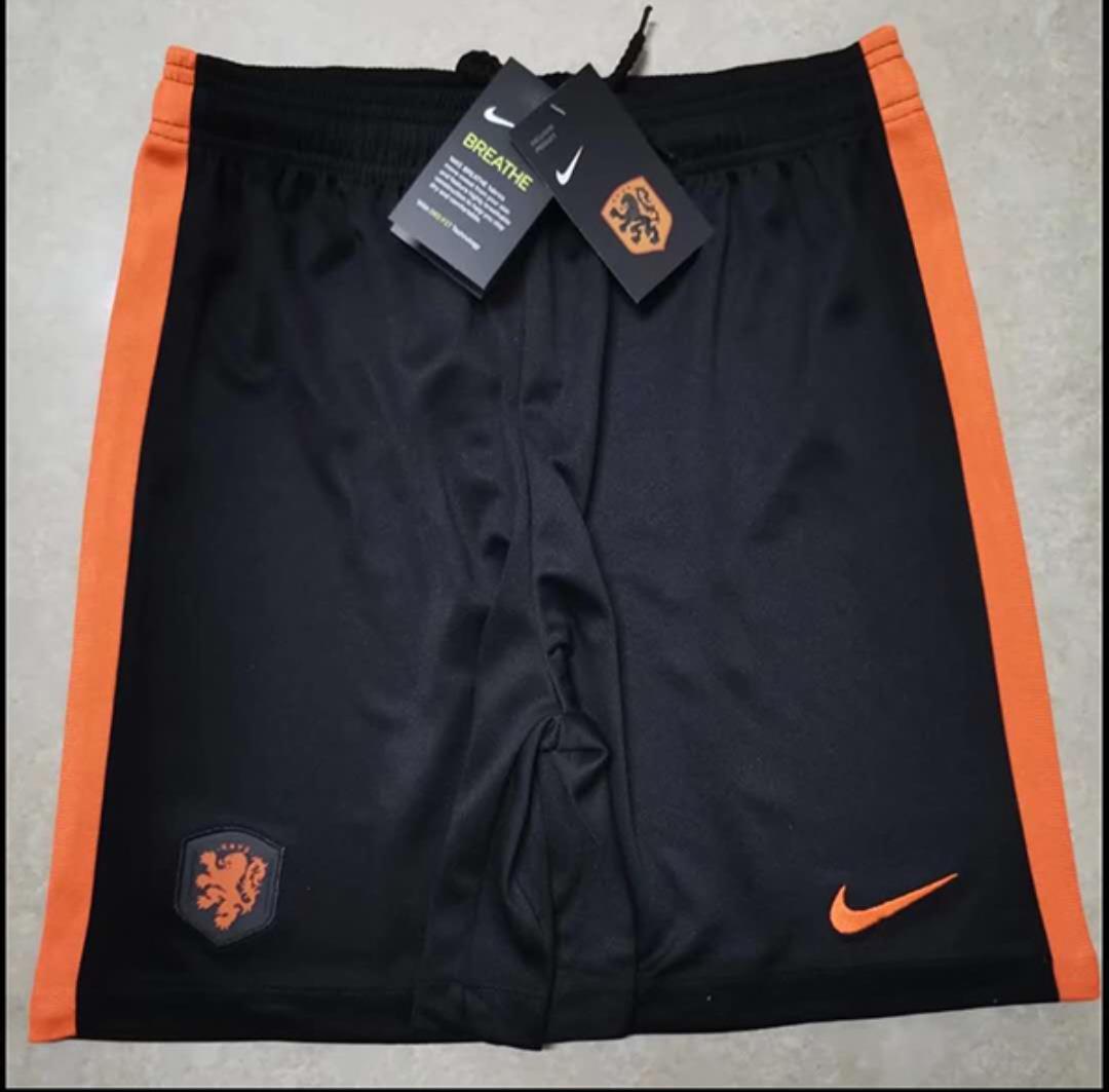 AAA Quality Netherlans 2020 European Cup Away Soccer Shorts